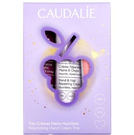 Caudalie Nourishing Hand Cream Trio Ενυδατικές & Επανορθωτικές Κρέμες Χεριών & Νυχιών Xmas Promo Vinotherapist Hand & Nail Repairing Cream, 30ml, The des Vignes Hand & Nail Repairing Cream, 30ml & Rose de Vigne Hand & Nail Repairing Cream, 30ml, 1σετ