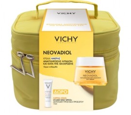 Vichy Promo Neovadiol Kρέμα ημέρας για Ενίσχυση Πυκνότητας & Εφέ Lifting 50ml & ΔΩΡΟ Capital Soleil UV-AGE DAILY SPF50+ 15ml & Μοντέρνο Νεσεσέρ 1τμχ