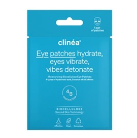 Clinea Moisturizing Biocellulose Eye Patches για Ενυδάτωση Ματιών, 1 ζευγάρι