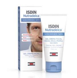 ISDIN Nutradeica Facial Gel-Cream Seborrheic Skin Κρέμα Προσώπου για Σμηγματορρϊκό Δέρμα, 50ml