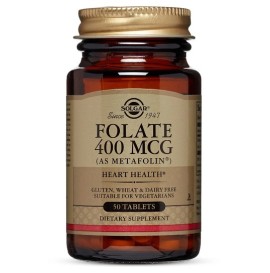 Solgar Folate 400μg (as Metafolin), 50 ταμπλέτες