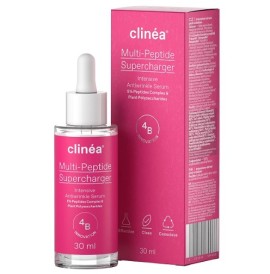 Clinea Multi-peptide Supercharger Ενυδατικό & Αντιγηραντικό Serum με Πεπτίδια & Υαλουρονικό Οξύ για Σύσφιξη & Αναζωογόνηση 30ml