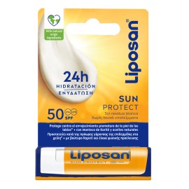 Liposan Sun Protect SPF50 Lip 24h Περιποιητικό Βαλμ Χειλιών 4,8gr