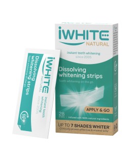 iWhite Natural Whitening Strips Ταινίες Λεύκανσης Δοντιών, 28 strips