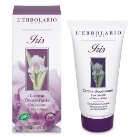 LErbolario Crema Deodorante Iris Αποσμητική Κρέμα, 50ml