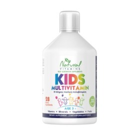 Natural Vitamins Kids Multivitamin, 500ml