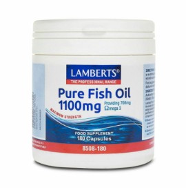 Lamberts Pure Fish Oil 1100mg, 180 κάψουλες