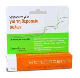 Stratpharma Strataderm Gel Γέλη Σιλικόνης κατά των Ουλών, 10gr