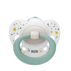 Nuk Signature Πιπίλα Σιλικόνης Γαλαζια 0-6m 1τμχ