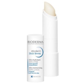 Bioderma Atoderm Stick Levres Ενυδατικό Balm Χειλιών Βατόμουρο, 4g