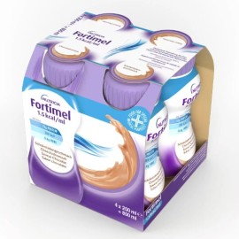 Nutricia Fortimel Energy Choco Θρεπτικό Συμπλήρωμα Διατροφής Υψηλής Ενέργειας με Γεύση Σοκολάτα 4x200ml