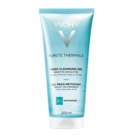 Vichy Purete Thermale Fresh Cleansing Gel Καθαρισμού Προσώπου και Ματιών, 200ml