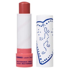 Korres Lip Balm Mediterranean Grape Tinded Ενυδάτωση Χειλιών με Σταφύλι 4.5g 1τμχ