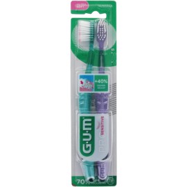 Gum Promo Toothbrush Pro Sensitive Ultra Soft, 2 τεμάχια