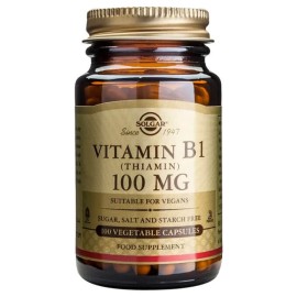 Solgar Vitamin B1 (Thiamin) 100mg 100vcaps