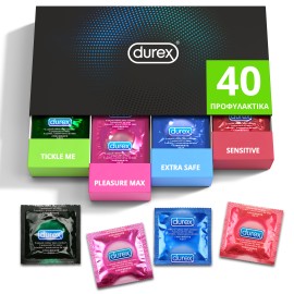 Durex Surprise Me Premium Variety Pack, 40 προφυλακτικά