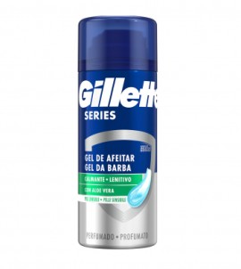 Gillette gel ξυρίσματος series aloe vera, 75ml