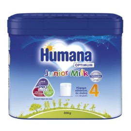 Humana 4 Optimum Junior Milk My Pack Ρόφημα Γάλακτος από 24 Μηνών, 300g