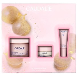 Caudalie Resveratrol-Lift X-Mas Promo Firming Cashmere Cream Συσφιγκτική & Αντιρυτιδική Κρέμα Ημέρας, 50ml, Δώρο Firming Night Cream Αντιρυτιδική Κρέμα Νυκτός, 15ml & Firming Eye Gel Cream Αντιρυτιδική Κρέμα-Τζελ Ματιών & Ανόρθωση Βλεφάρων, 5ml, 1σετ