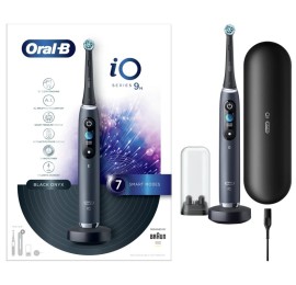 Oral B iO Series 9 Ηλεκτρική Οδοντόβουρτσα Magnetic Black Onyx 1 Τεμάχιο