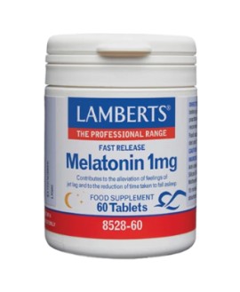 Lamberts Melatonin 1 mg Fast Release, 60 ταμπλέτες