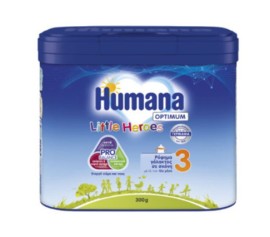 Humana 3 Optimum Little Heroes My Pack 12m+ Ρόφημα Γάλακτος Σε Σκόνη, 300gr
