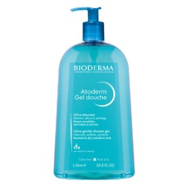 Bioderma Atoderm Gel Douche, Εξαιρετικά Aπαλό Αφρόλουτρο για το Κανονικό προς Ξηρό Δέρμα, 1L