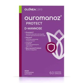 Olonea Ouromanoz Protect D-Mannose, 60 κάψουλες