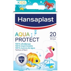 Hansaplast Aqua Protect Kids Αδιάβροχα Παιδικά Επιθέματα σε δύο Μεγέθη 20 τεμάχια