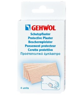 Gehwol Protective Plaster Thick Παχύ Προστατευτικό Έμπλαστρο, 4 τεμάχια