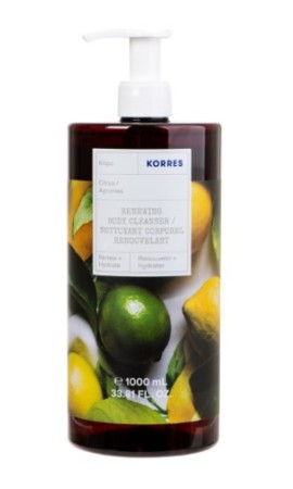 Korres Renewing Body Cleanser Αφρόλουτρο Κίτρο, 1000ml