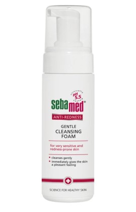 Sebamed Anti Redness Απαλός Αφρός Καθαρισμού Προσώπου για Ευαίσθητες Επιδερμίδες & με Τάση Ερυθρότητας, 150ml