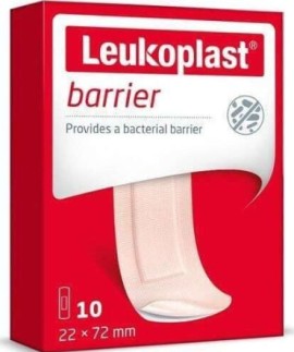 Leukoplast Professional Barrier 22x72mm Αυτοκόλλητα Επιθέματα, 10 τεμάχια