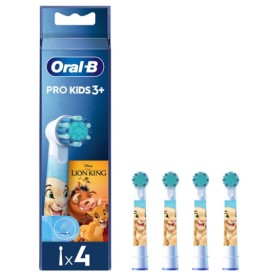 Oral-B Pro Kids Toothbrush Heads Ανταλλακτικές Κεφαλές Oδοντόβουρτσας The Lion King 3y+, 4 τεμάχια