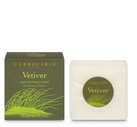 LErbolario Sapone Profumato Vetiver, Αρωματικό Σαπούνι, 100g