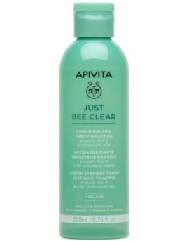 Apivita JUST BEE CLEAR Λοσιόν σύσφιξης πόρων, 200ml