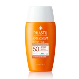 Rilastil Sun System Water Touch Colored Moisturizing Fluid Αντηλιακό Προσώπου με Χρώμα SPF50+, 50ml