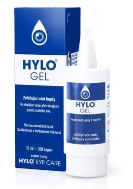 Hylo - Gel Λιπαντικές Οφθαλμικές σταγόνες 10ml - 300 σταγ.