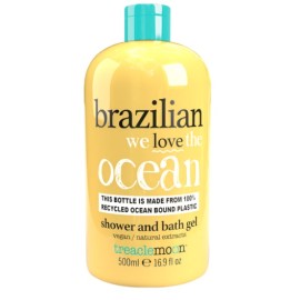 Treaclemoon Brazilian Love Shower & Bath Gel Αφρόλουτρο με Άρωμα Γκουαρανά, 500ml