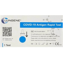 Clongene Lungene Covid-19 Rapid Test Ρινικό, 1 τεμάχιο