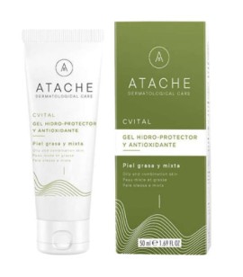 Atache C Vital AHA Gel Τζελ Ενυδάτωσης για Μικτή/Λιπαρή Επιδερμίδα 50ml