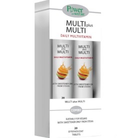 Power of Nature Promo Multi Plus Multi Daily Multivitamin, 2x20eff.tabs, 1 σετ