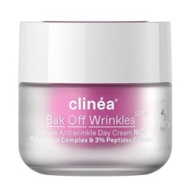 Clinea Bak Off Wrinkles Rich SPF20 Αντιγηραντική Κρέμα Ημέρας, 50ml