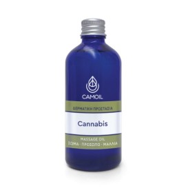 Camoil Cannabis Massage Oil Έλαιο Μασάζ για Δερματική Προστασία, 100ml