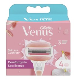 GILLETTE Venus Spa Breeze Ανταλλακτικά ComfortGlide 4 τεμάχια