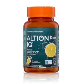 Altion Kids IQ Omega 3 60 gels με γεύση λεμόνι