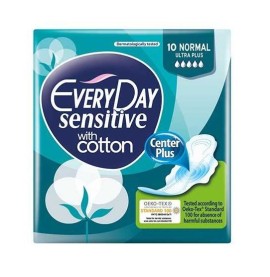 EVERYDAY Σερβιέτες Sensitive Ultra Plus Normal, 10 τεμάχια