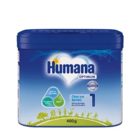 Humana Optimum 1 Γάλα Για Βρέφη 400gr