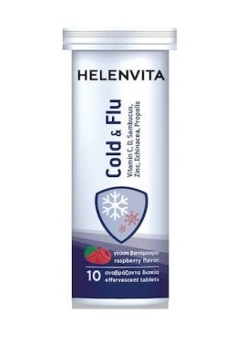 Helenvita Cold & Flu 10, αναβράζουσες ταμπλέτες