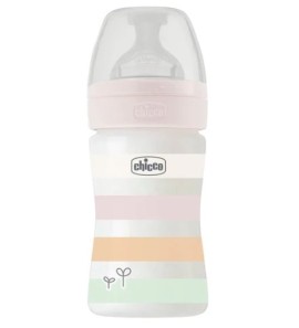 Chicco Bottle Well Being Anti-Colic System Μπιμπερό Πλαστικό 0m+, 150ml